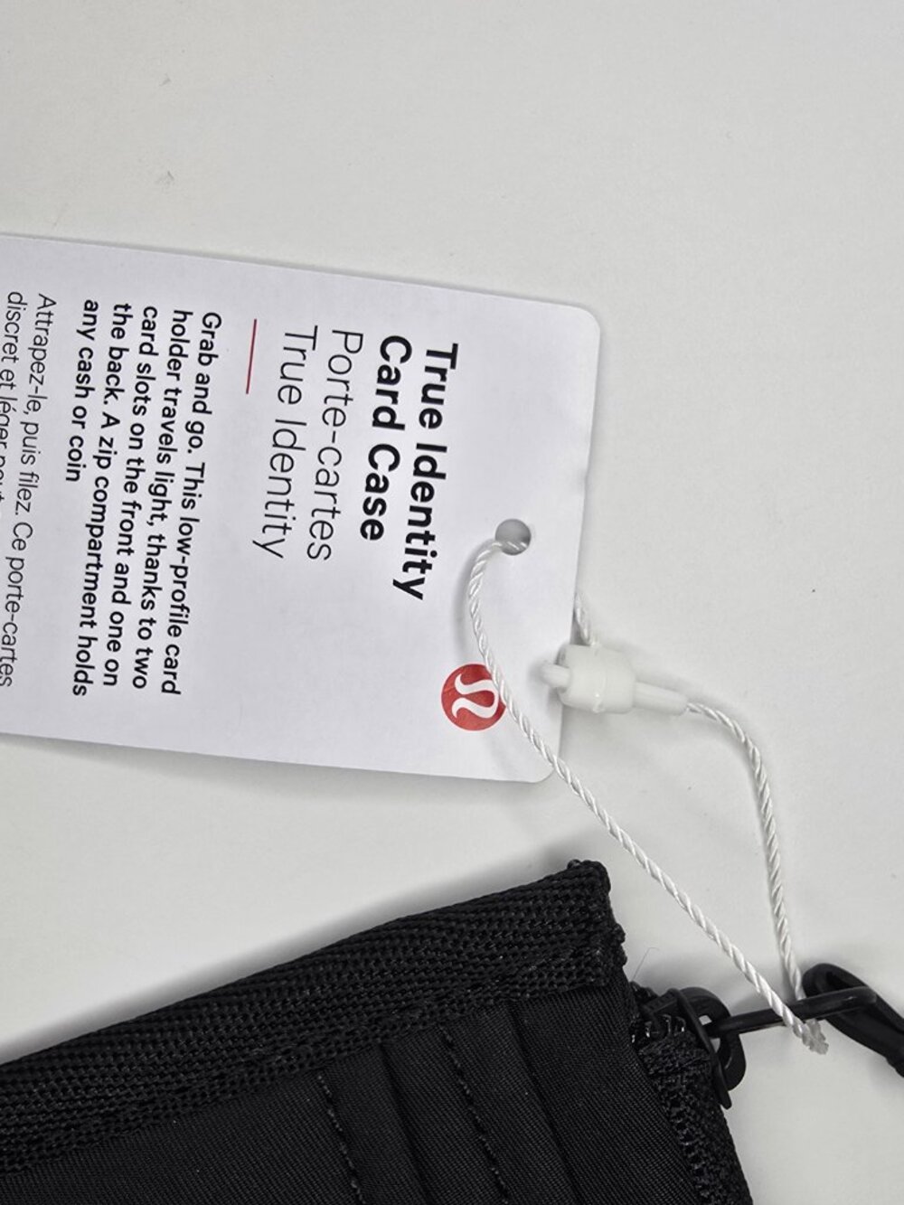 NWT Lululemon Athletica True Identity Card Case BLK - Picture 3 of 6